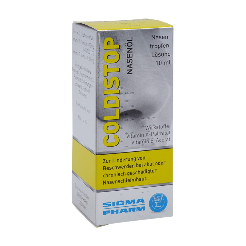 Coldistop Nasenöl - Apotheke zum Goldenen Engel