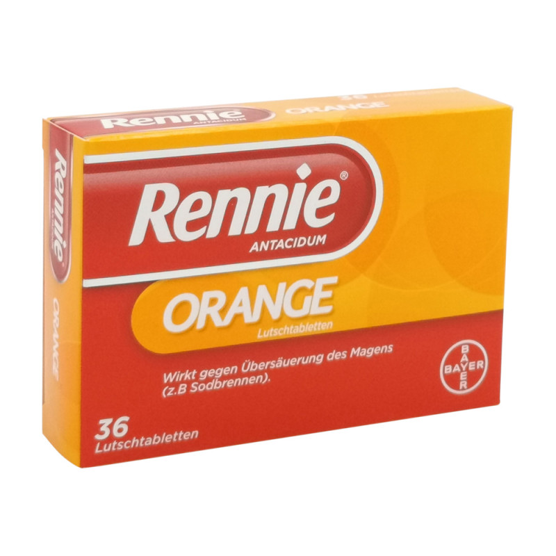 Produktbild Rennie Antacidum Orange Lutschtabletten 36 Stk.