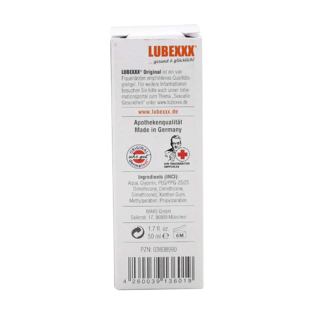Lubexxx Original Gleitgel 50 ml - Central-Apotheke